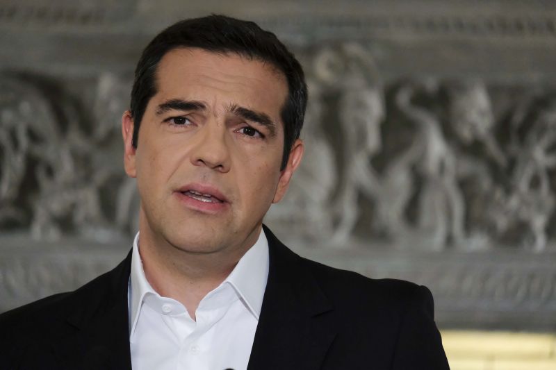 Řecký premiér Alexis Tsipras.