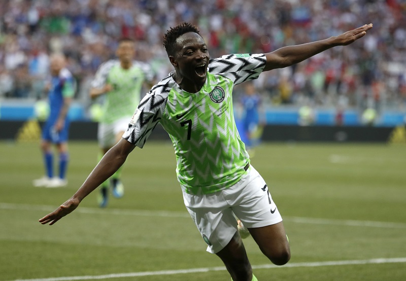 Ahmed Musa se stal hrdinou, proti Islandu skóroval dvakrát.