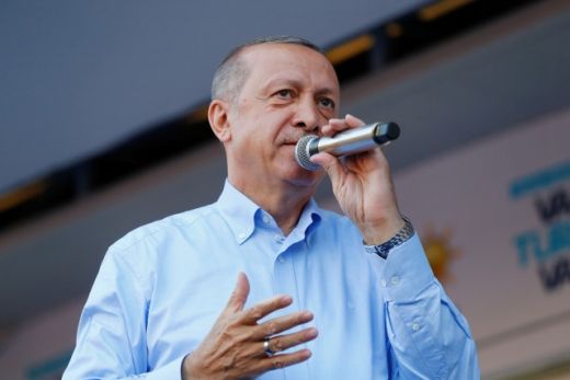 Turecký prezident Recep Tayyip Erdoğan.