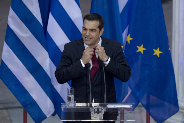 Řecký premiér Tsipras.