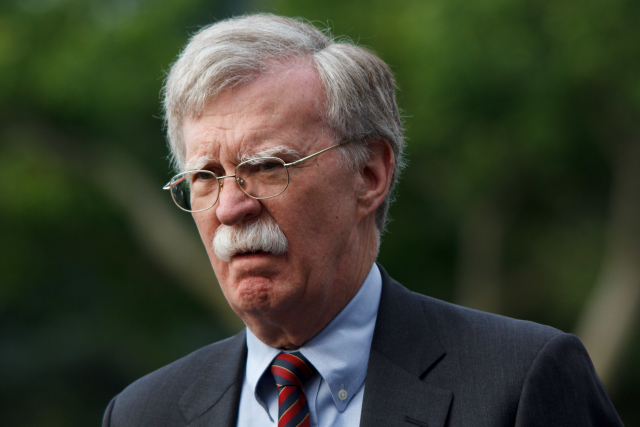 Poradce amerického prezidenta pro otázky národní bezpečnosti John Bolton.