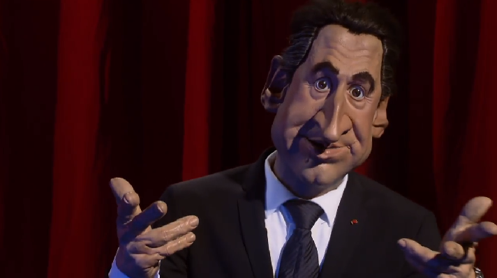 Les Guignols de l'info (Kašpárci ve zprávách), Nicolas Sarkozy.