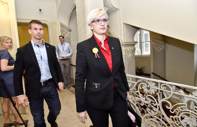 Ministryně obrany Karla Šlechtová (ANO).