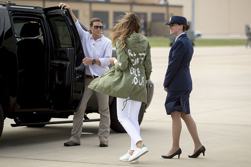 Americká první dáma Melania Trumpová.