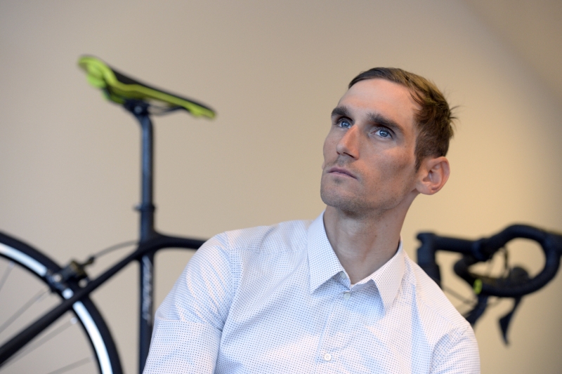 Cyklista Roman Kreuziger. 