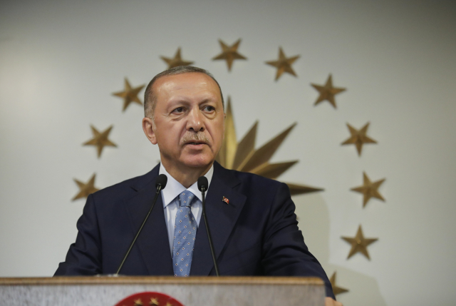 Turecký prezident Recep Tayyip Erdogan.