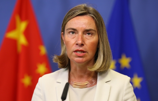Šéfka diplomacie EU Federica Mogheriniová.