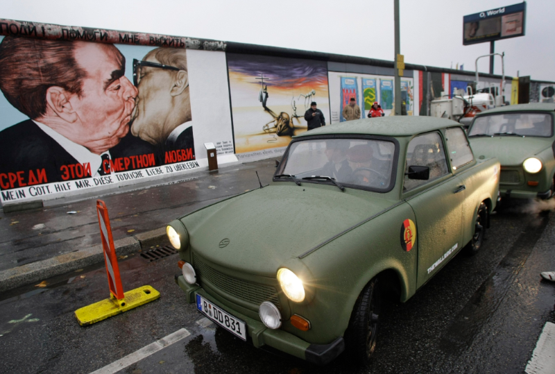 Trabi Safari v Berlíně. 
