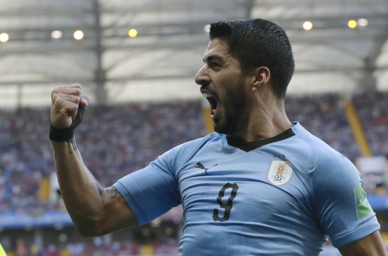 Luis Suárez je oporou uruguayské ofenzivy. Luis Suárez je oporou uruguayské ofenzivy.