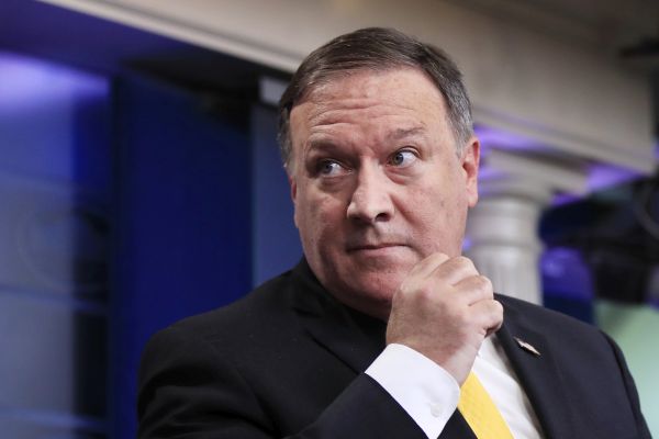 Americký ministr zahraničí Mike Pompeo.