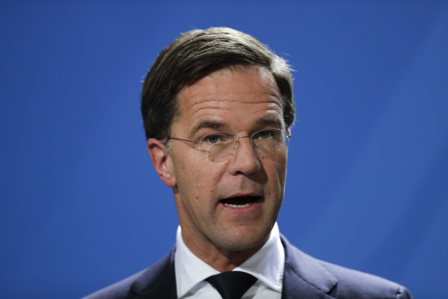 Nizozemský premiér Mark Rutte.