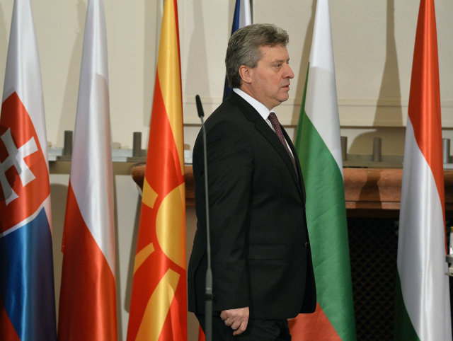 Makedonský prezident Ďorge Ivanov.