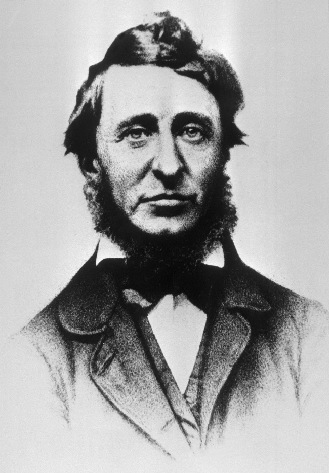 Americký filozof a básník Henry David Thoreau. Americký filozof a básník Henry David Thoreau.