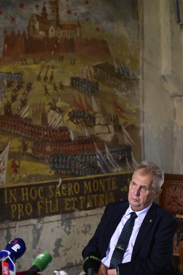 Prezident Miloš Zeman.