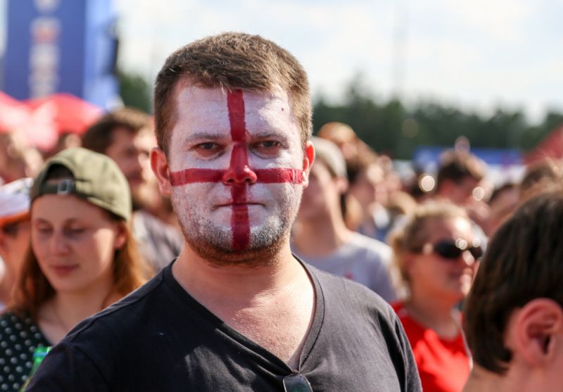 Britští fanoušci zatím mají z šampionátu v Rusku pozitivní dojem.