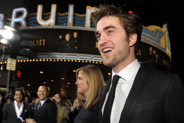 Britský herec Robert Pattinson.