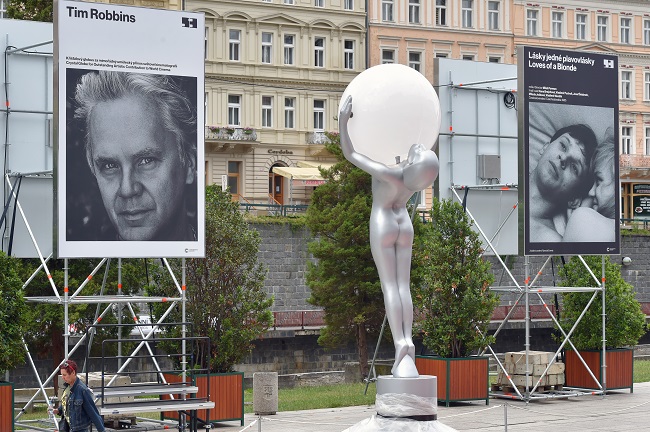 V Karlových Varech vrcholí přípravy na nadcházející 53. ročník mezinárodního filmového festivalu.