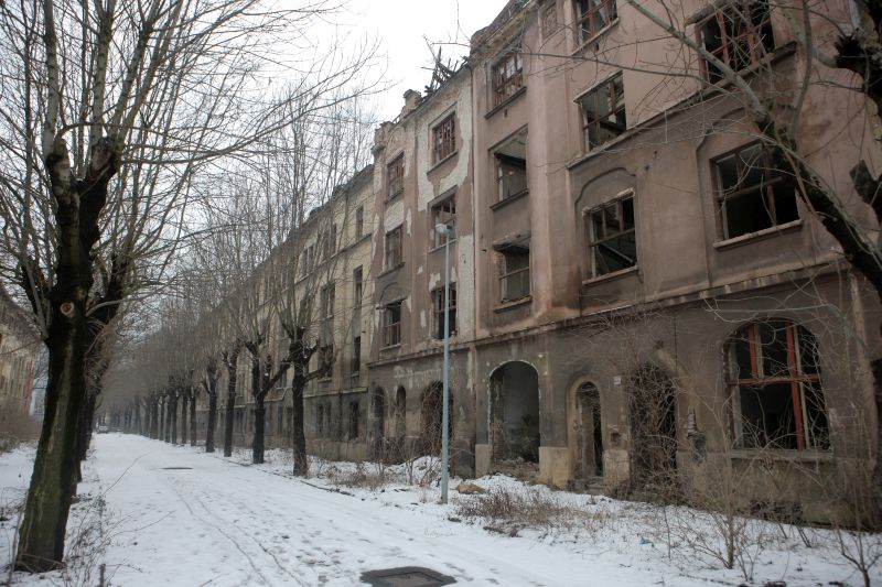 Ghetto v Ústní nad Labem. Ghetto v Ústní nad Labem.