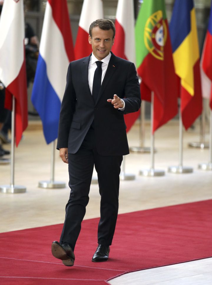 Francouzský prezident Emmanuel Macron.