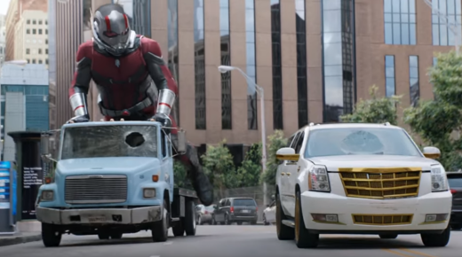 Snímek z traileru Ant-Man a Wasp. Snímek z traileru Ant-Man a Wasp.