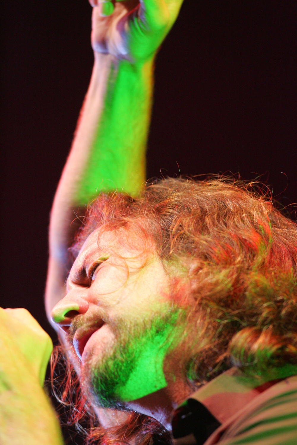 Hudebník Eddie Vedder ze skupiny Pearl Jam.