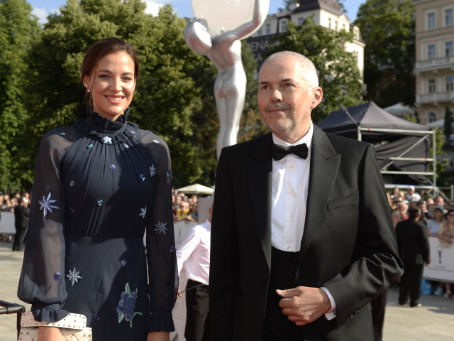 Kateřina Sokolová a Marek Eben.