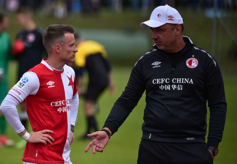 Slavia zvítězila v dalším přípravném utkání nad Viktorií Žižkov 4:0 (ilustrační foto).