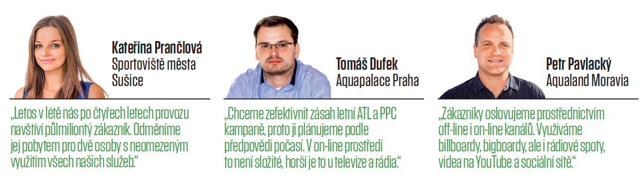 Citace z aquaparků