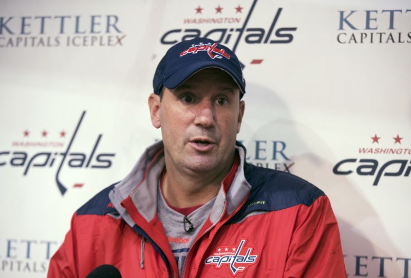 Nový trenér Washingtonu Capitals Todd Reirden. 