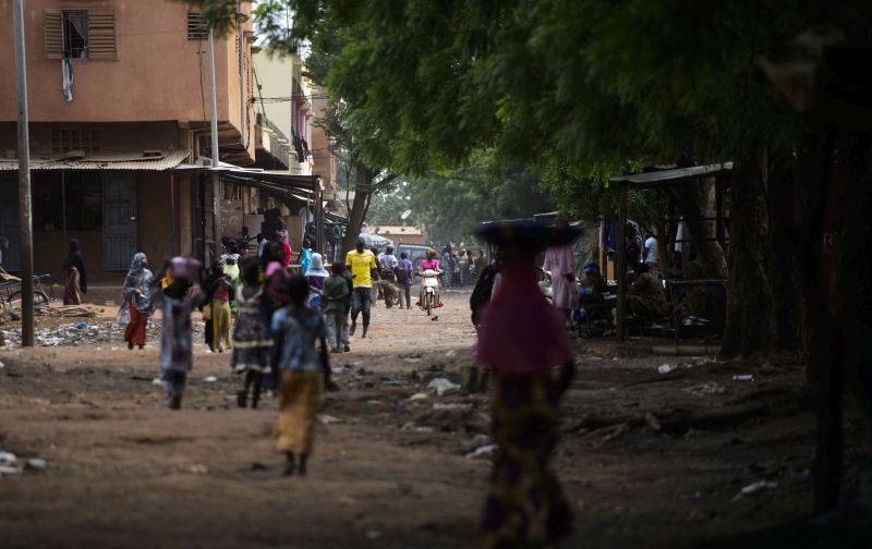 Život v městě Bamako, Mali. Život v městě Bamako, Mali.