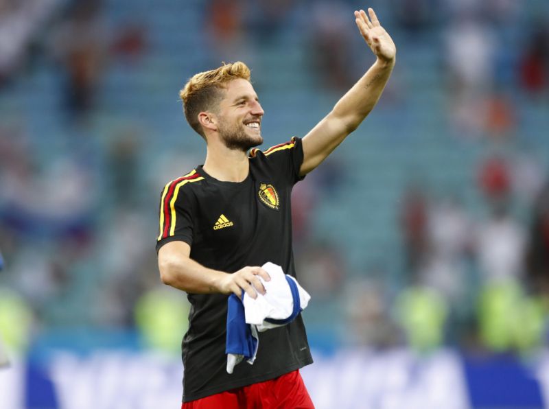 Belgický fotbalista Dries Mertens. 