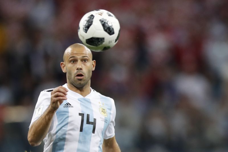 Reprezentant Argentiny Javier Mascherano. 