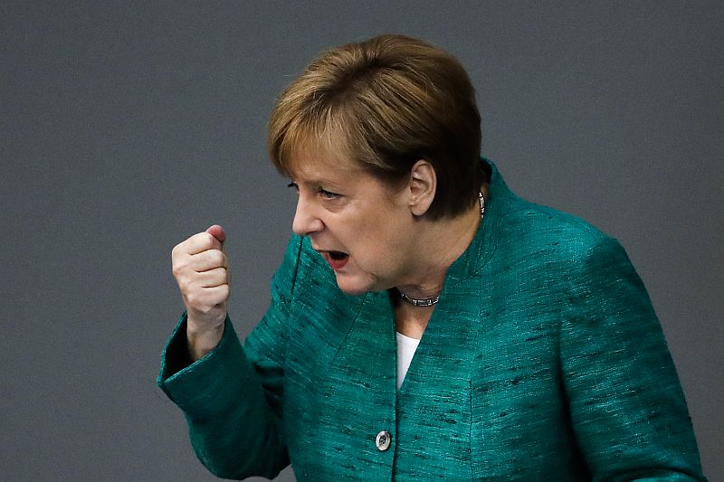 Německá kancléřka Angela Merkelová. 