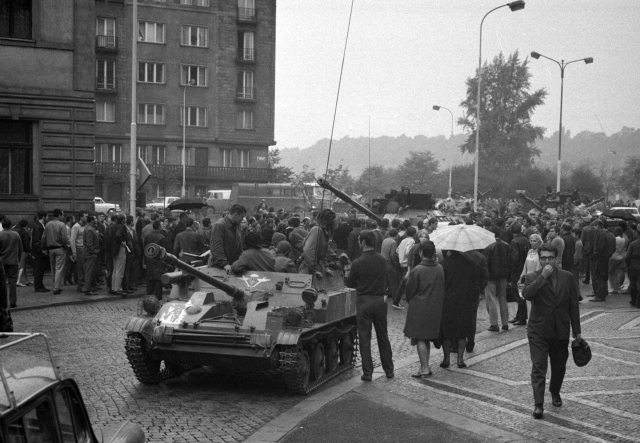 Praha, invaze 1968.