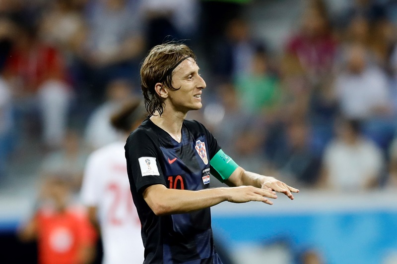 Trenér Chorvatska Zlatko Dalič vyzdvihl Luku Modriče za jeho odvahu jít kopat druhou penaltu.