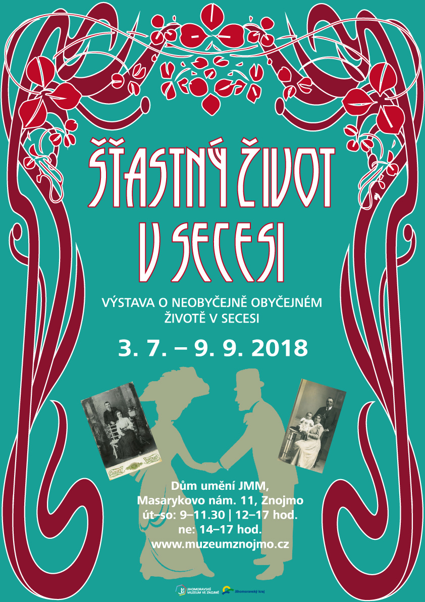 Výstava ve Znojmě dostala název Šťastný život v secesi.