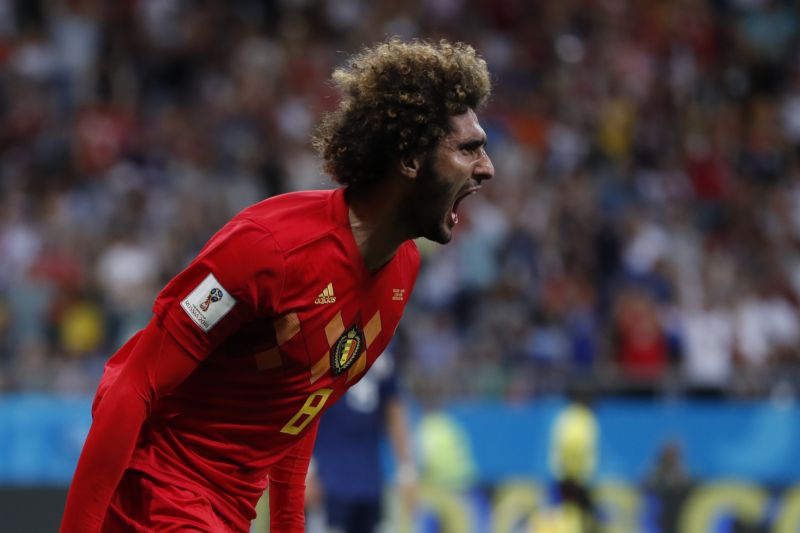 Marouane Fellaini přispěl k obratu gólem. 