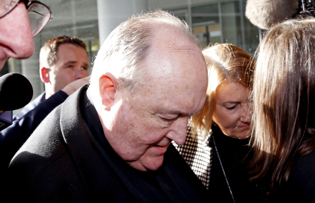 Australský arcibiskup Philip Wilson. 