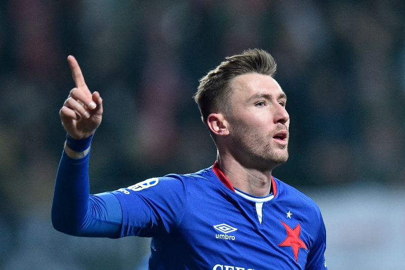 Slavia si pojistila Zmrhala a Tecla, oba prodloužili smlouvy. Jaromír Zmrhal (na obrázku) tak bude oblékat dres sešívaných do roku 2021.