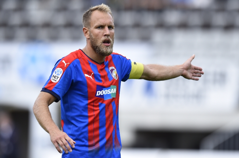 Fotbalista Daniel Kolář. 