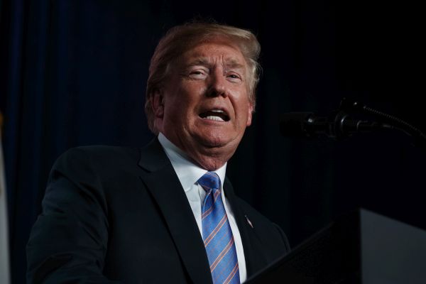 Americký prezident Donald Trump. Americký prezident Donald Trump.
