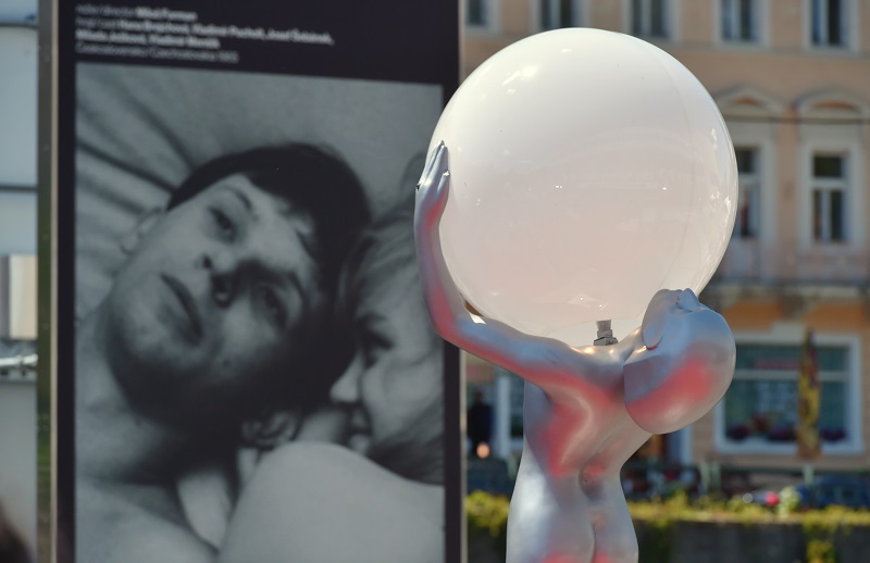 Filmový festival v Karlových Varech.