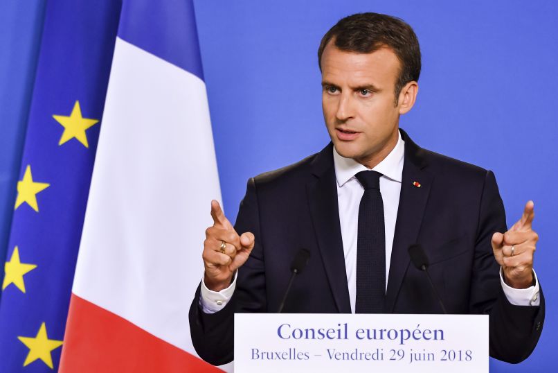 Emmanuel Macron.