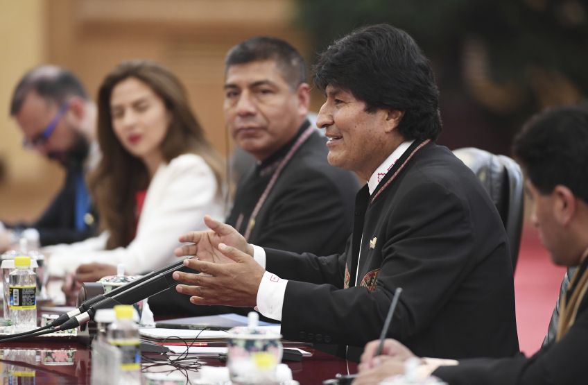 Bolivijský prezident Morales podstoupil operaci nádoru. Bolivijský prezident Morales podstoupil operaci nádoru.