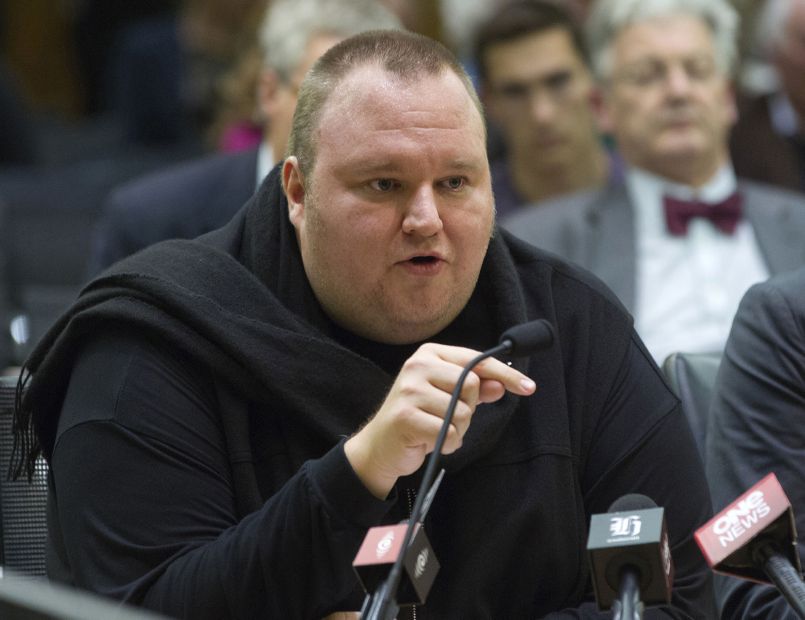 Zakladatel pirátského serveru Megaupload Kim Dotcom.