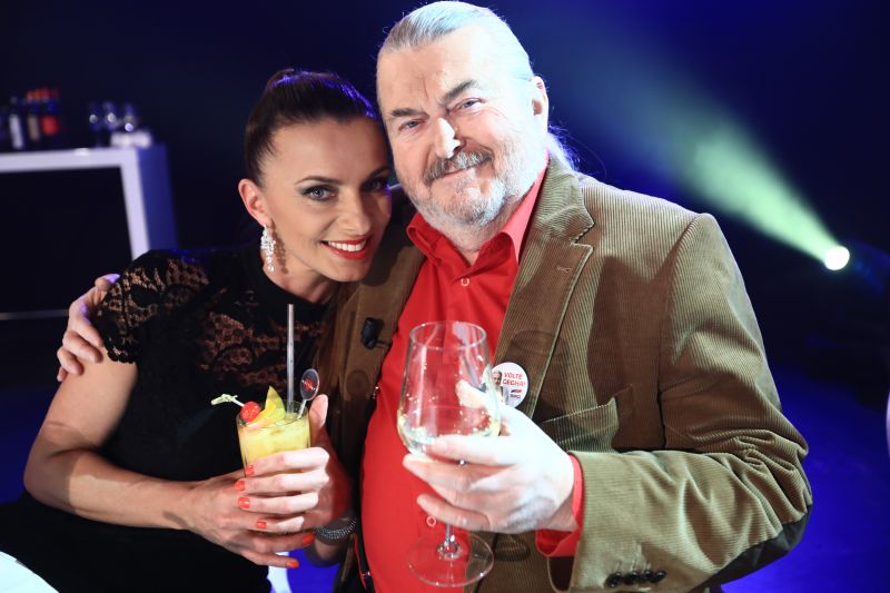 František Ringo Čech s Alicí Bendovou.