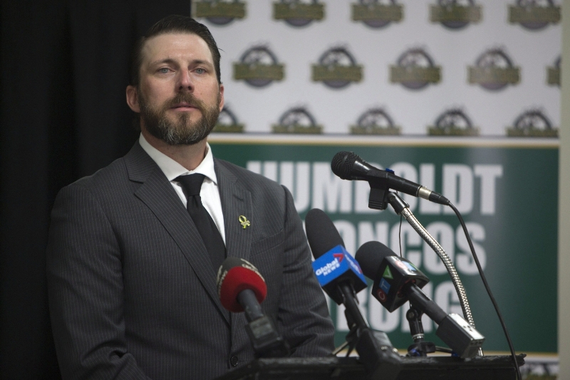 Nový trenér Humboldt Broncos Nathan Oystrick. 