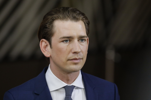Sebastian Kurz. 