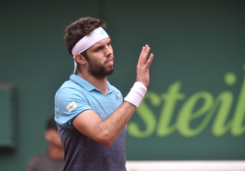 Jiří Veselý došel ve Wimbledonu už do třetího kola. 