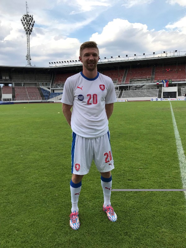 Útočník Marek Vinkler získal diplom, zároveň vstřelil Mexiku dva góly.